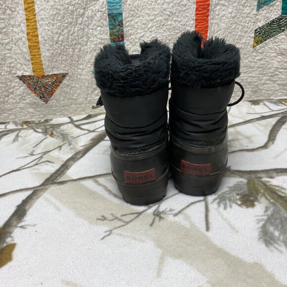 Sorel Ankle Height Insulated Snow Boots Winter Woman's Size 6 - Picture 5 of 8